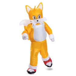 DISGUISE Sonic Movie Inflatable (Child) Costume 2, One Size Child In Multicolor