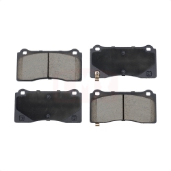 CMX Front Ceramic Disc Brake Pads -D2195 for 2017-2023 Tesla 3 With Painted Calipers In Gray