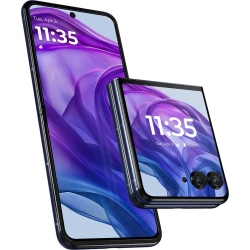 MOTOROLA Refurbished (Fair) - Razr+ (Plus) (2024) 5G 256GB - Midnight – Unlocked In Blue