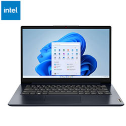 Lenovo IdeaPad 1i 14" Laptop - Abyss Blue (Intel Celeron N4500/4GB RAM/128GB eMMC/Windows 11)