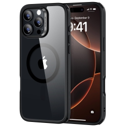 HLD Iiphone 16 Pro Max Case, Compatible \w Magsafe, Shockproof Military-Grade Protection, Magnetic Phone Case for Iphone 16 Pro Max, Classic Hybrid