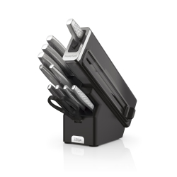 NINJA - Neverdull Essential 12-Piece Stainless Steel Knife Set With Built-In Sharpener