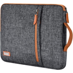 LONMEN 10.1 Inch Laptop Sleeve Case Water-Resistant Tablet Protective Carrying Handle Bag for 10.5" Ipad Pro/9.7" Ipad