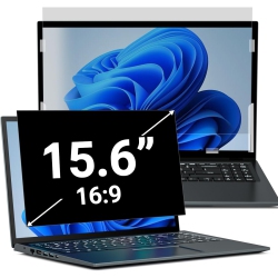 PYS Laptop Privacy Screen 15.6 Inch for Lenovo HP Dell Asus Acer Msi Samsung - Removable 16:9 Aspect Privacy Protector