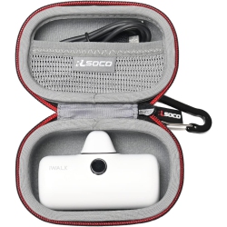 RLSOCO Case for Iwalk Mini Portable Charger 4500Mah/4800Mah Ultra-Compact Power Bank (Case Only) (Silver)