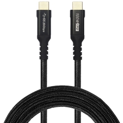 UCHARGE USB C to C Cable, 4Ft 4K 60Hz USB 3.2 Gen 2X2 Cable Video Output, 20GBps Pd 100W Type C to C Fast Charge Cord