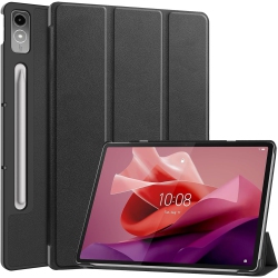 GYLINT Case for Lenovo Tab P12 Pro (2Nd Gen) 12.7" 2024, Folding Folio Ultra-Thin Smart Pu Leather Stand Case Cover