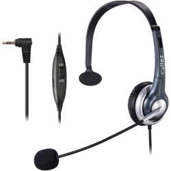 CALLEZ 2.5MM Cordless Phone Mono, Hands-Free Telephone With Noise Canceling for Dect At&t Ml17929