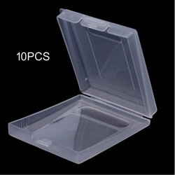 RUITROLIKER Storage Case Clear Case Box for Gameboy Color GBc Game Cartridge 10 Pack