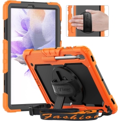 TIMECITY Case for Samsung Galaxy Tab S8 Plus 2022 /tab S7 Fe 12.4" 2021 (Sm-X800/x806, Sm-T730/t733) With Screen