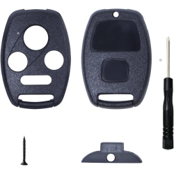 ADAURIS Key Fob Keyless Entry Remote Shell Case With Screwdriver Fits for Honda 2003-2012 Accord / 2006-2013 Civic Ex /