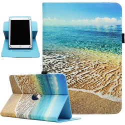 DLUGGS Universal 10 10.1 Inch Android Tablet Case, 360 Degree Rotating Case for Fire HD 10 / Ipad 10.2 / Galaxy