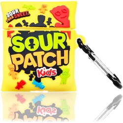 VIWIND Cute Case Cover Compatible With Airpods Pro 1St/2Nd With Carabiner Keychain Hook, Funny Kawaii 3D Soft Silicone