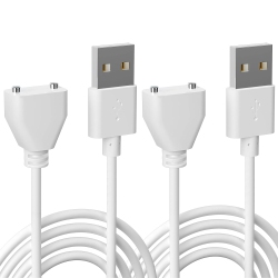 BICMICE Magnetic USB Dc Charger Cable Replacement Charging Cord 2Pack-(10Mm/0.39Inch)
