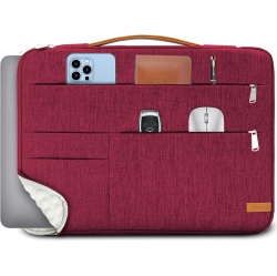 KINGSLONG Laptop Sleeve 14 Inch Protective Carrying Case Compatible With Macbook Air/pro, Shockproof Slim Computer