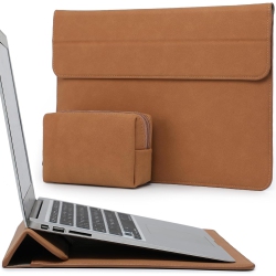 HYZUO 15 Inch Laptop Sleeve Case With Stand Feature Compatible With Macbook Air 15.3/15 M3/m2 Chip A3114 A2941