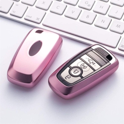 DIK HONG Car Key Case Protector Remote Smart Fob Cover Shell for Ford Fusion F150 F250 F350 F450 F550 Edge Explorer Escape