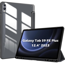 PROCASE Case for Galaxy Tab S9 Fe Plus/s9 Fe+ 12.4 Inch 2023(Sm-X610/sm-X616B) With S Pen Holder, Smart Cover