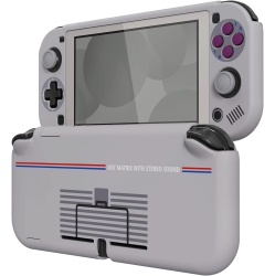 EXTREMERATE Playvital Clic 1989 GB Dmg-01 Protective Grip Case for Nintendo Switch Lite, Hard Cover Protector