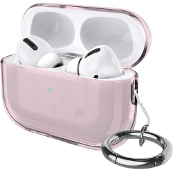 USTIYA Case for Airpods Pro 2Nd Gen 2022 / Airpods Pro 2 2023 USB-C Clear Protective Cover Transparent Key Chain Strap