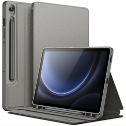 JETECH Case for Samsung Galaxy Tab S9 Fe 10.9-Inch With S Pen Holder, Slim Folio Stand Protective Tablet Cover