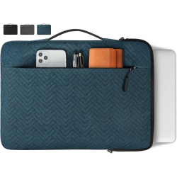 LUBARDY Laptop Sleeve 14 Inch Laptop Case Waterproof Business Laptop Bag 360° Protective Computer Carrying Bag Compatible