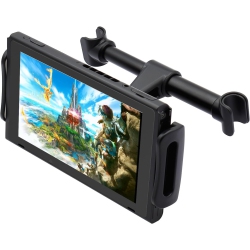 FYOUNG Car Tablet Holder for Nintendo Switch/switch O, 360 Rotated Seat Stand for 4"-11" Devices, Adjustable Car Headrest