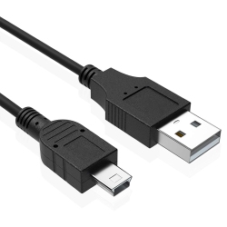 YCWZZH Fast Charger 5Ft Mini-USB Charging Cable Power Cord for Garmin Drive Smart Nuvi Gps 40 42 42Lm 44 52 52Lm 54 54Lm 55