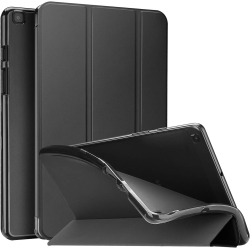 PROCASE Slim Case for Galaxy Tab A 8.0 2019 T290 T295, Soft Trifold Stand Folio Case With Flexible Tpu Translucent