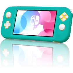 HEATFUN Switch Lite Silicone Case, Slim Switch Lite Case And Screen Protector In Turquoise