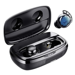 TRIBIT 2022 Wireless Earbuds, 150H Playtime Bluetooth 5.2 Ipx8 Waterproof Wireless Earbuds Deep Bass Call Noise Reduction Bluetooth Earbuds Touch