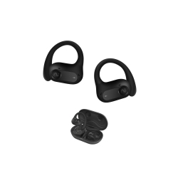 VIAIM Air – Lightweight Open-Ear Wireless Earbuds With Ai Note Taking & Translation for Workouts, Meetings, Voice Recorder - Obsidian In Black