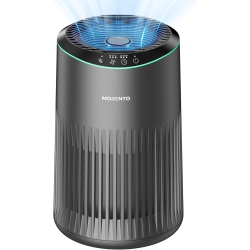 MORENTO Mr2566 Air Purifier for Home, Air Purifier for Smoke Pet Dander Odors With Fragrance Sponge With Sleep Mode for Bedroom In Grey