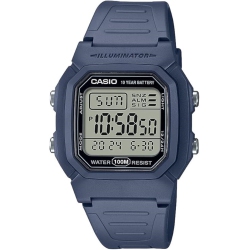 CASIO Illuminator 10-Year Battery Digital Watch W-800H-2Avcf, Blue, Sport In Multicolor