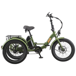 OLLIE Cutback Electric Trike – Powerful, Stable And Foldable E-Trike for Adults, Ideal for Commuting And Recreation – Eco-Friendly, Long-Range