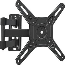 VECELOLIBILIS Listed Full Motion Tv Monitor Wall Mount for 14-42 Inch Led Lcd Flat Screen Tvs & Monitors Up to 33 Lbs, Swivels Tilts Extension
