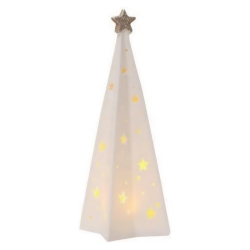 OLLNY DECOR 1-PCs Ceramic Houses And Villages Christmas Decorations Lndoor Christmas Village Houses Ceramic Houses And Villages, Ceramic Christmas