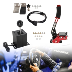 TOPTENG USB Handbrake With Clamp And 6+R H Shifter for Logitech G29 G920 Steering Wheel