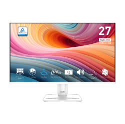 MSI 27" 1920 X 1080 (Fhd) 120Hz 1Ms (Mprt) / 4Ms (Gtg) Ips Business Monitor Tilt Adjustable (Pro Mp275W E2)