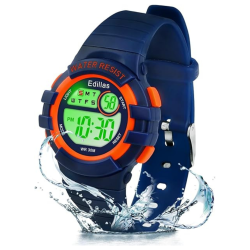 PRIME MADE Kids Analog Watch for Girls Boys Waterproof Learning Time Wrist Watch Easy to Read Time Wristwatches for Children In Multicolor