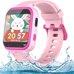 PRIME MADE Kids Smart Watch for Boys Girls, Kids Fitness Activity Tracker Watch 1.54" Screen \w Pedometer Flashlight Camera Calculator Alarm Clock 16