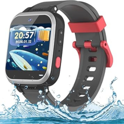 PRIME MADE Kids Smart Watch for Boys Girls, Kids Fitness Activity Tracker Watch 1.54" Screen \w Pedometer Flashlight Camera Calculator Alarm Clock 16