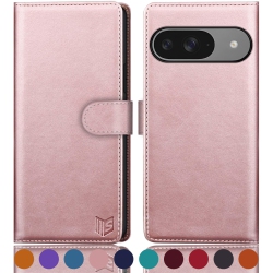 HLD Google Pixel 9 5G/google Pixel 9 Pro 6.3 Wallet Case \w Rfid Blocking Credit Card Holder, Flip Book Pu Leather Protective Cover Women Men For