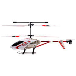 LiteHawk Venturi RC Helicopter - Red/White