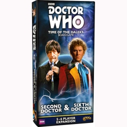 BATTLEFRONT Doctor Who Time Of The Daleks Expansion Dr's 2 & 6 Board Game New