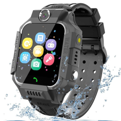 MEHIAZ Smart Watch Phone Gift for Kids - Children Smartwatch Boys Girls \w 14 Puzzle Games Music Mp3 Player HD Selfie Camera Calculator Alarms Timer