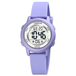 MEHIAZ Kids Watch Girl Flower Shape Watch Novelty Cartoon Digital Watch 2 Pieces(Pink+Purple) In Multicolor