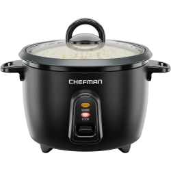 CHEFMAN One-Touch 2.4L (Cooked) Rice Cooker, With Automatic Keep Warm And Nonstick Cooking Pot, Rice Cooker