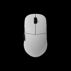 END GAME GEAR Xm2W 4K Wired Gaming Mouse - Lightweight 62G, Right-Handed, Pixart Paw3395 Optical Sensor, 26K Dpi, 4Khz Dongle Included In White