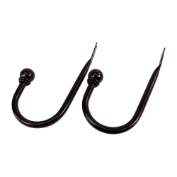 VERSAILLES - Set Of 2 Universal Curtain Holdbacks In Brown